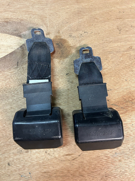 89-94 Nissan 240sx S13  Rear Shoulder Seat Belt Retractor OEM Seatbelt Set HATCH