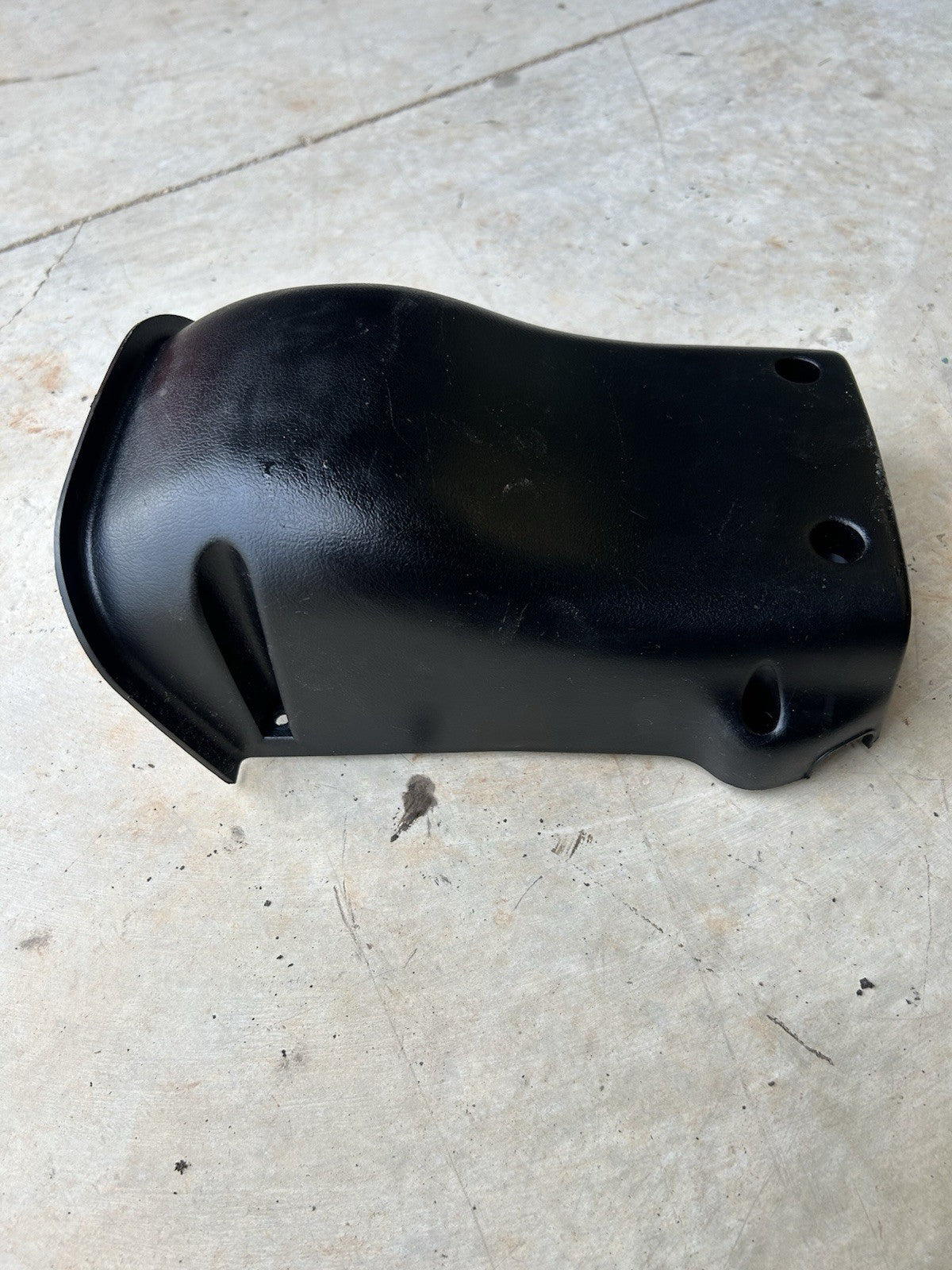89-94 Nissan 240sx S13 Steering Column Cover Clamshell Black OEM