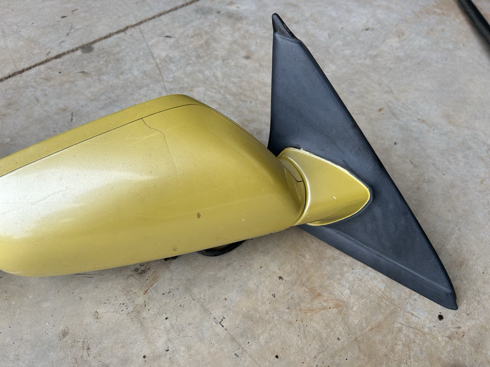 90-96 Nissan Z32 300zx Left & Right Door Exterior Side Power Mirror OEM Yellow