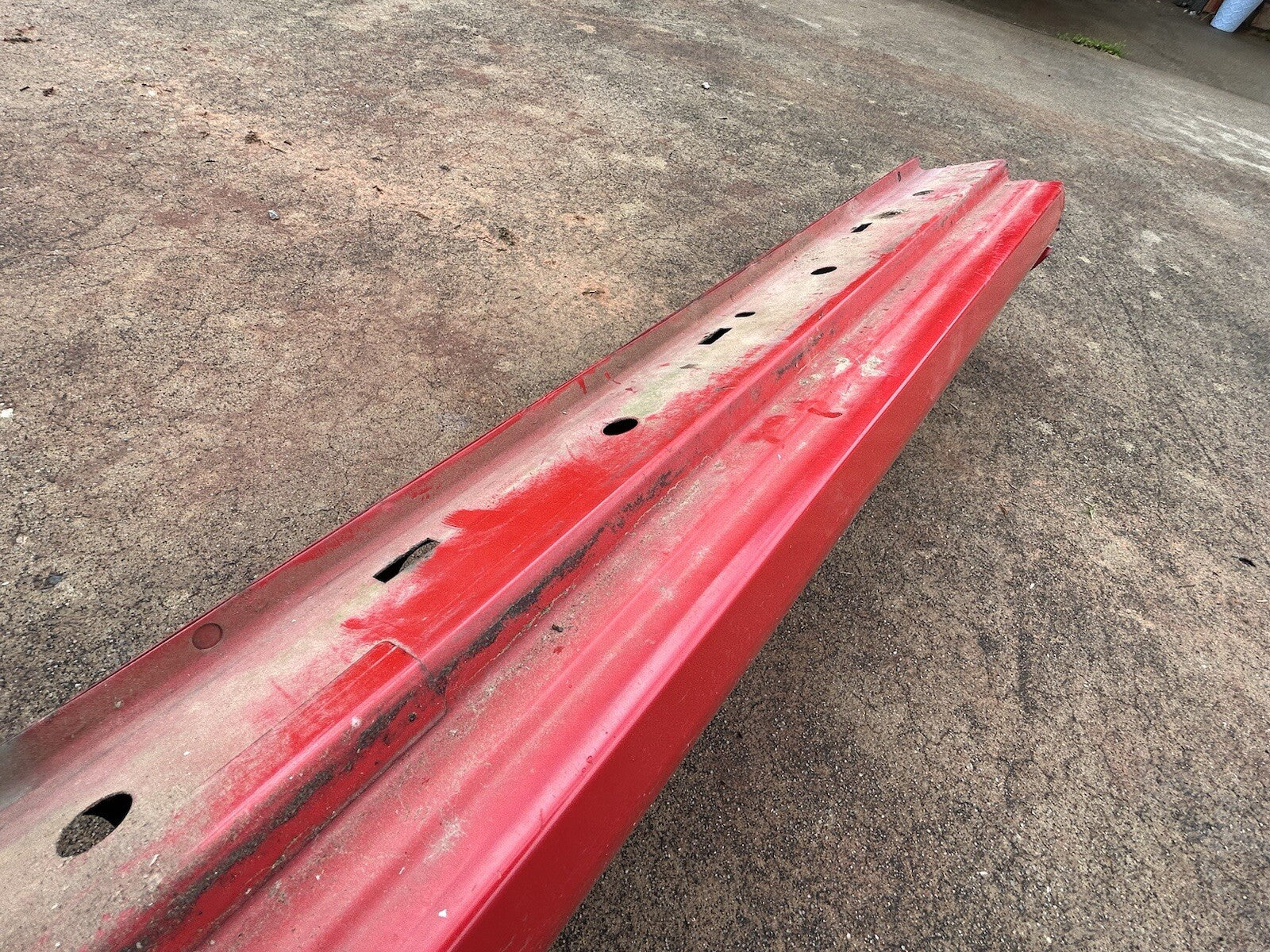 1989-1994 Nissan 240SX Rocker Panel Rust Repair Section Cut Metal Pinch Well