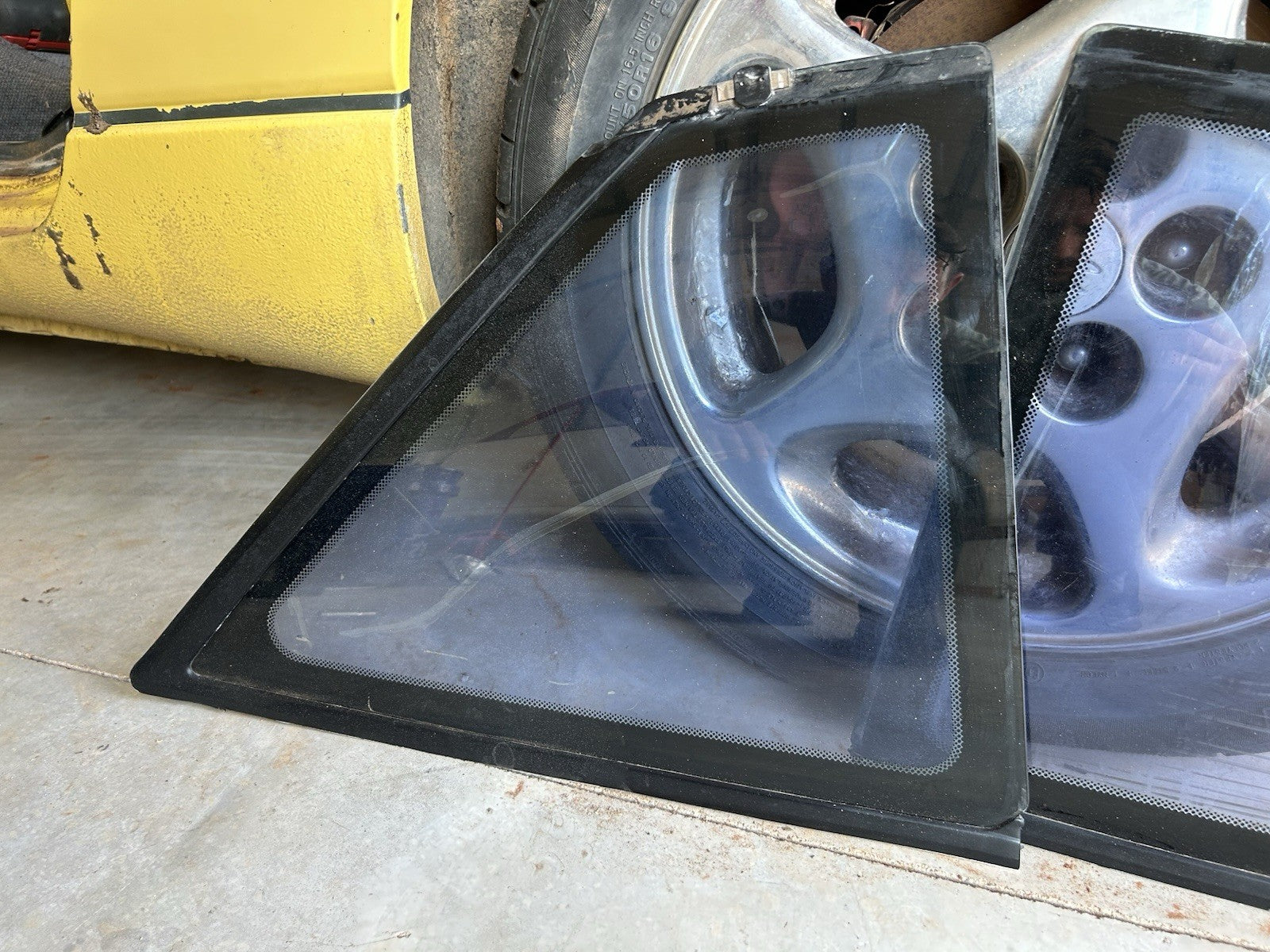 89-93 Nissan 240sx S13 Coupe OEM Rear RH Right Pass Quarter Window Glass- GOOD