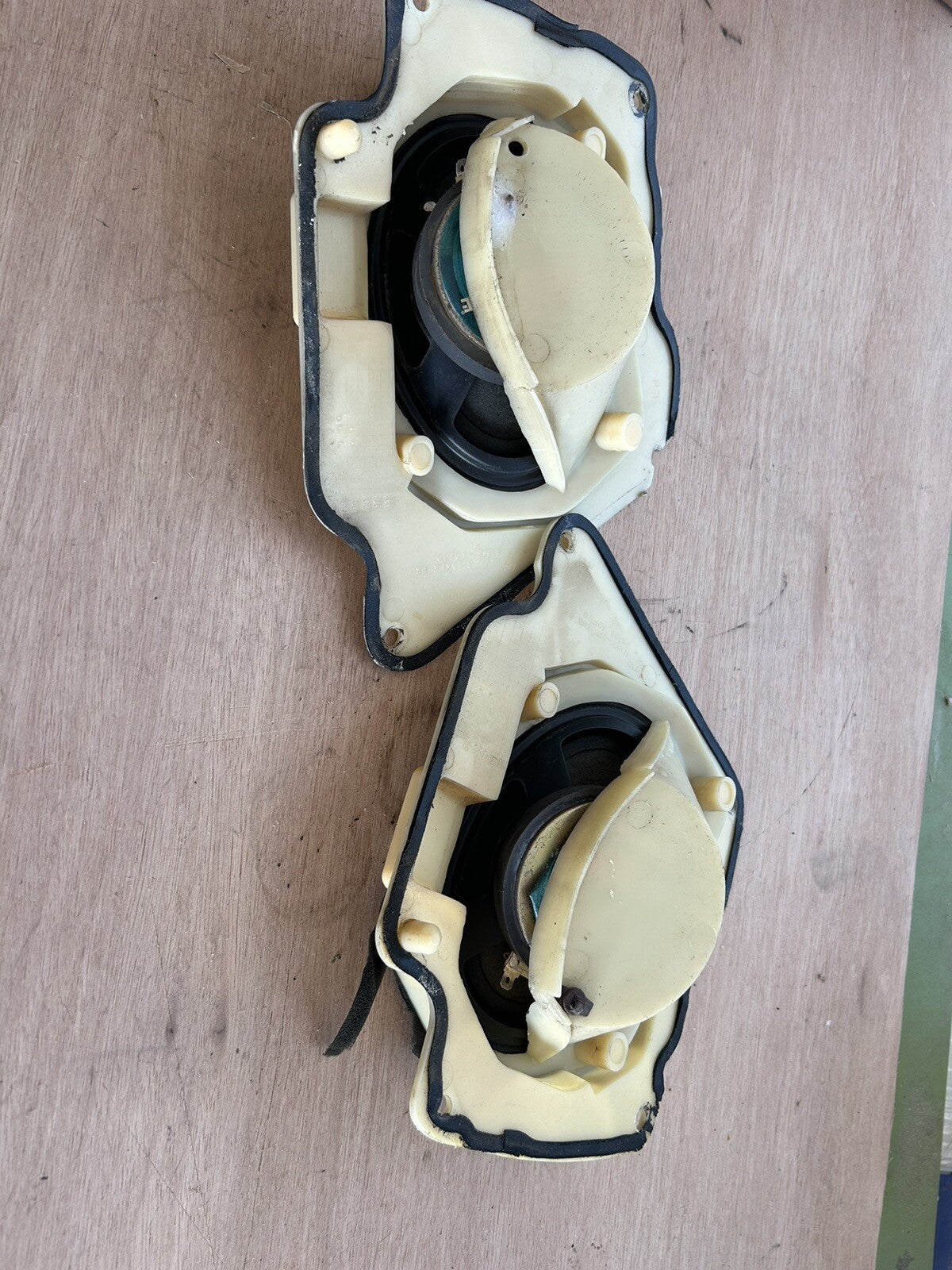 89-94 Nissan 240sx LH & RH Side Door Speaker Pod S13 Mount Bracket SET