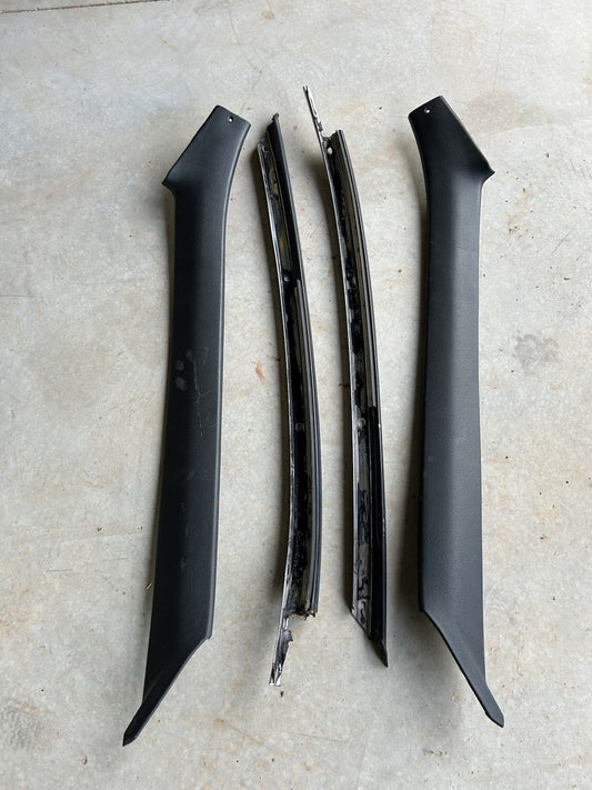 92-94 Nissan 240sx S13 Convertible OEM LH Left Driver Side A Pillar Trim Panel