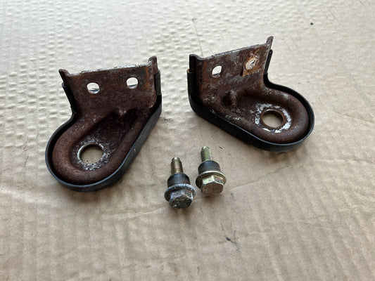 Nissan 240sx S13 89-94, 180sx 89-98, S14 Silvia Rear Seat Hinge Brackets OEM