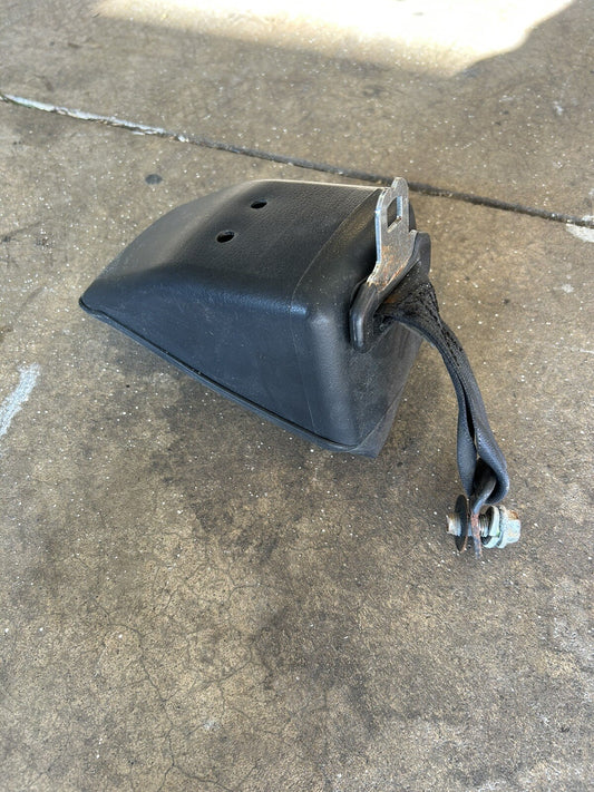 1989-1993 Nissan 240sx S13 Driver Left Rear Black Seat Belt Retractor Faded