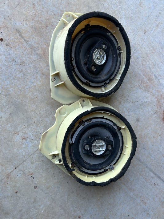 Oem Nissan 240sx S14 95-98 Left & Right Door Speaker Mount Pods Mounting