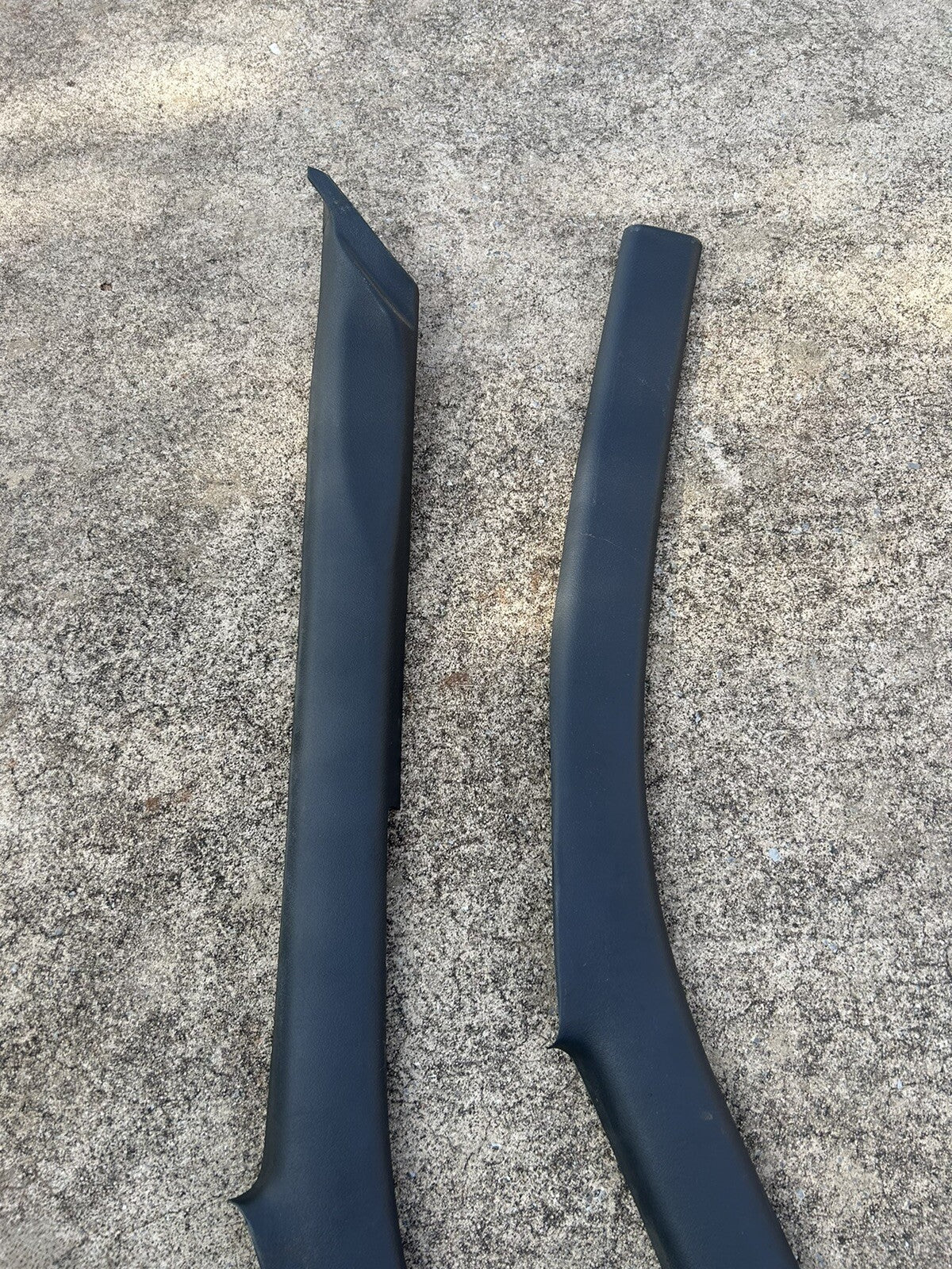 89-93 Nissan 240sx S13 OEM Black Interior RH & LH Passenger Side A Pillar Trims