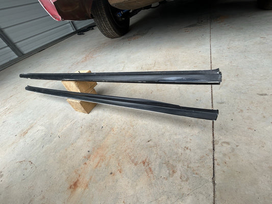 89-93 Nissan 240sx S13 OEM Upper Door Belt Molding Trim  Right & Left Door Trim