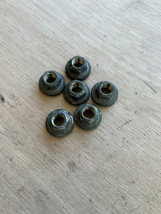 19989-1998 Nissan 240SX S14 S13 Front Upper Strut Mounting Nut Set OEM