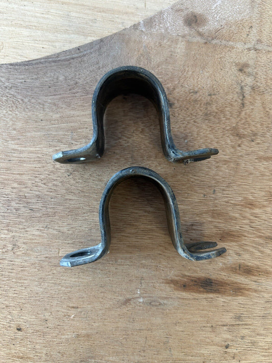 89-94 Nissan 240sx S13 OEM Rear Suspension Sway Bar Mount Bracket Set Pair