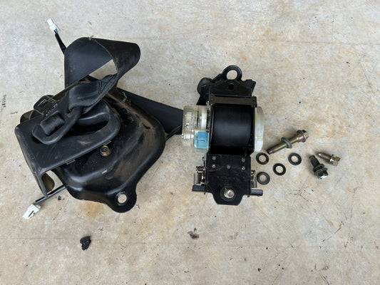 90-96 Nissan 300ZX Front Seat Belt RH Right 2+0 Z32 Black Passenger Front
