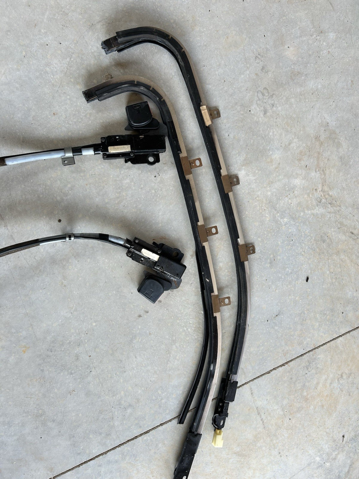 89-94 Nissan 240sx RH & LH SET Automatic Seatbelt Motor/Track S13 Seat Belt Auto
