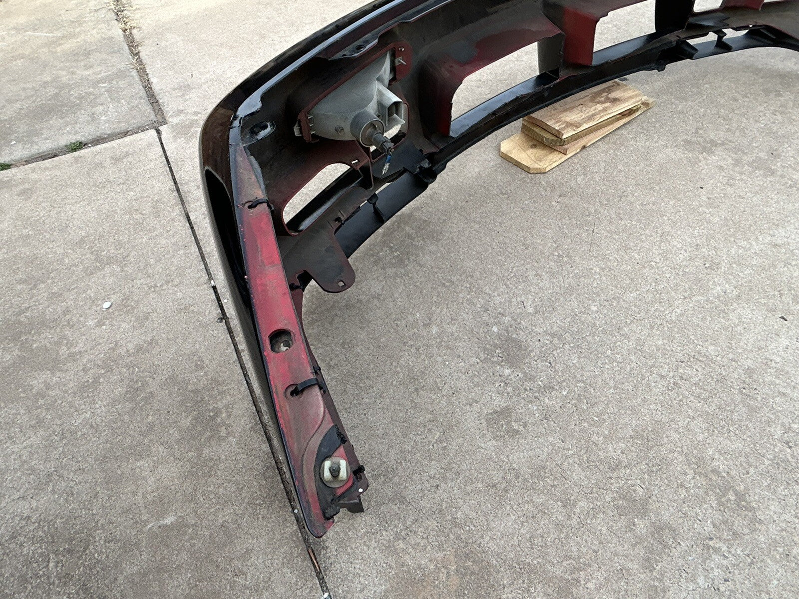 1995-1998 Nissan 240SX S14 OEM Front KOUKI Bumper w/ LIP W/ Lights USDM