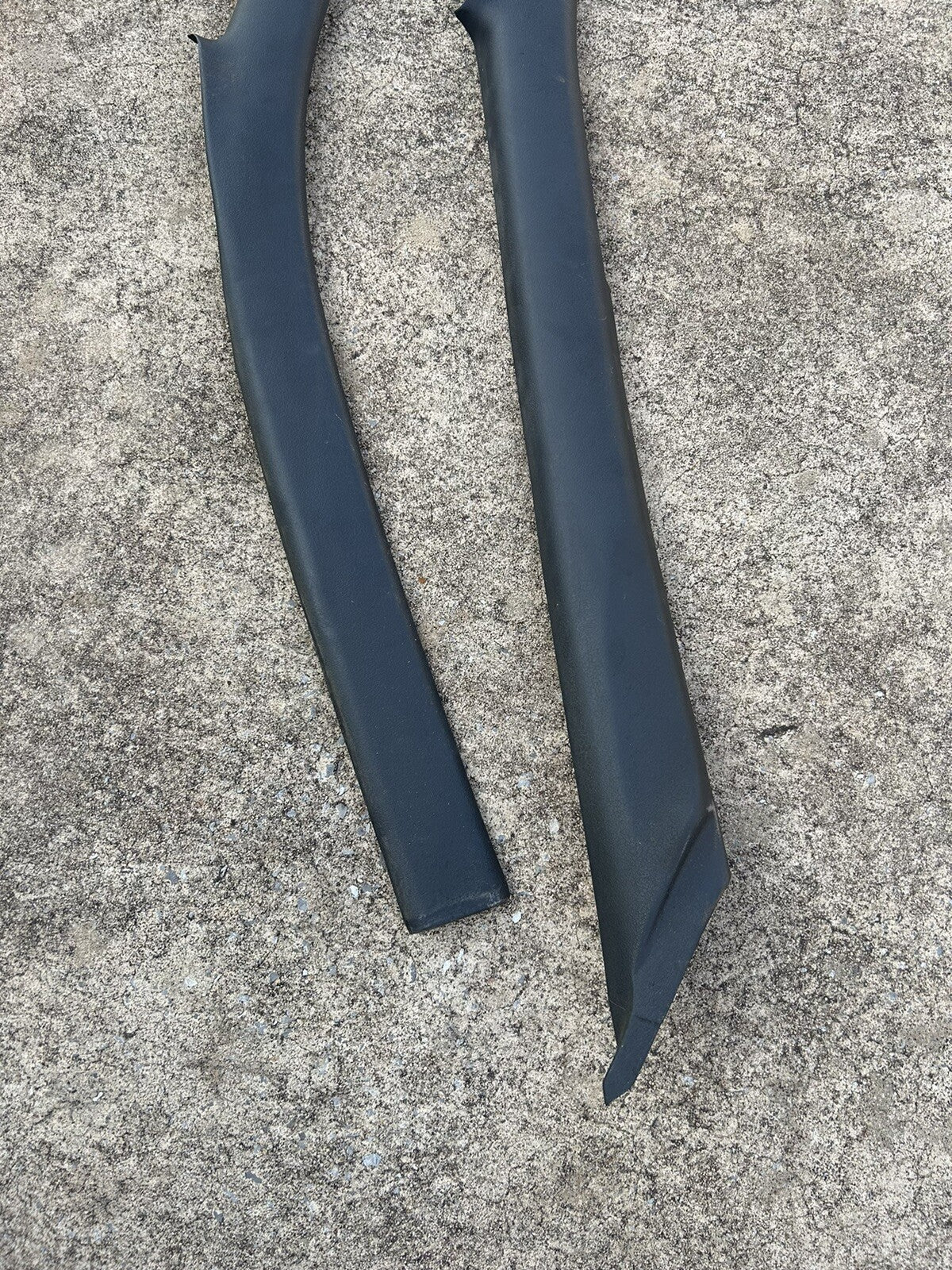 89-93 Nissan 240sx S13 OEM Black Interior RH & LH Passenger Side A Pillar Trims