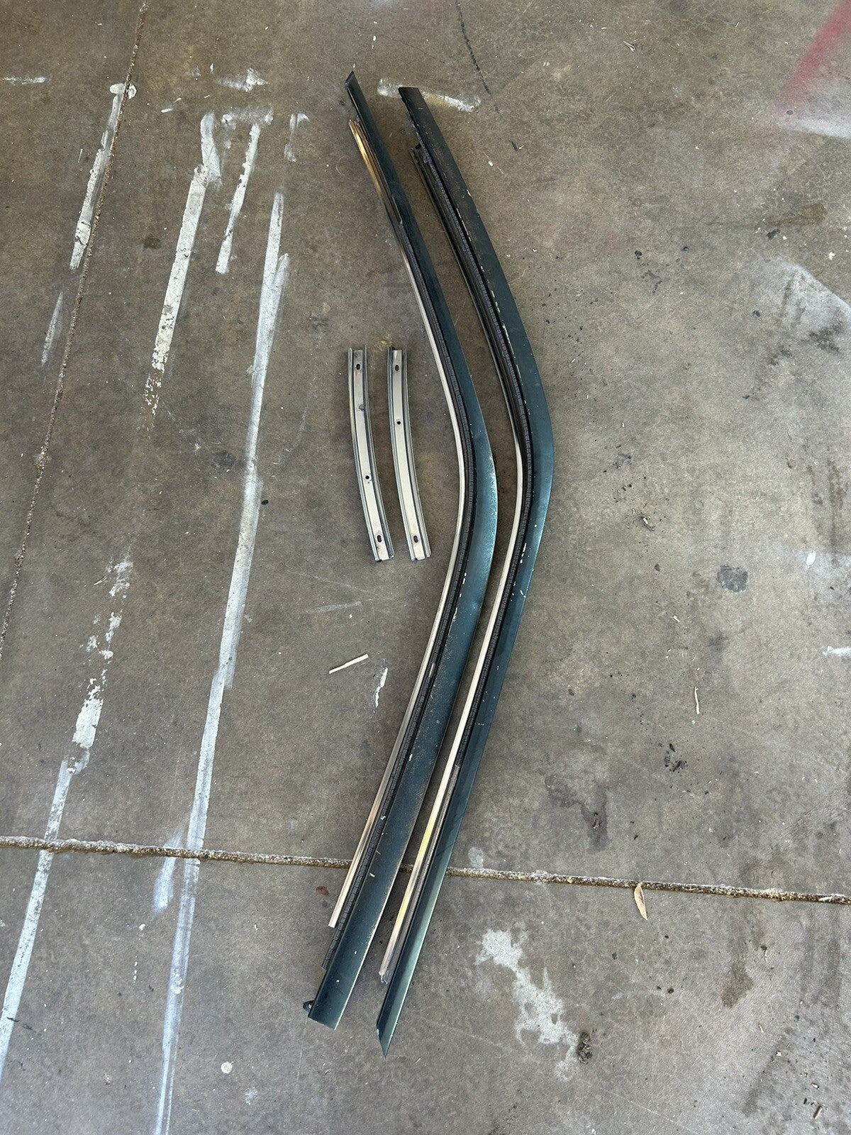 1989-1994 Nissan 240sx S13 OEM Hatch Outer A Pillar Trims LH & RH Sides