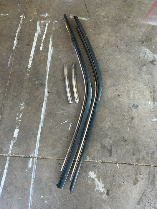 1989-1994 Nissan 240sx S13 OEM Hatch Outer A Pillar Trims LH & RH Sides