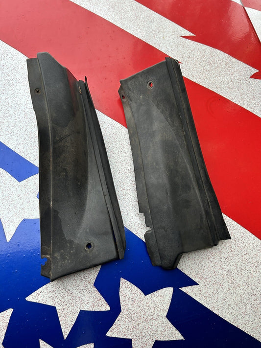 92-94 Nissan 240sx S13 Convertible OEM B Pillar Side Panel Trim PAIR L&R