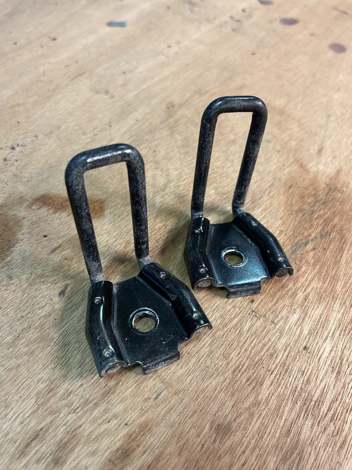 89-98 Nissan 240sx S13 S14 Rear Seat Latch Bracket Set 180sx Silvia Z32 300zx