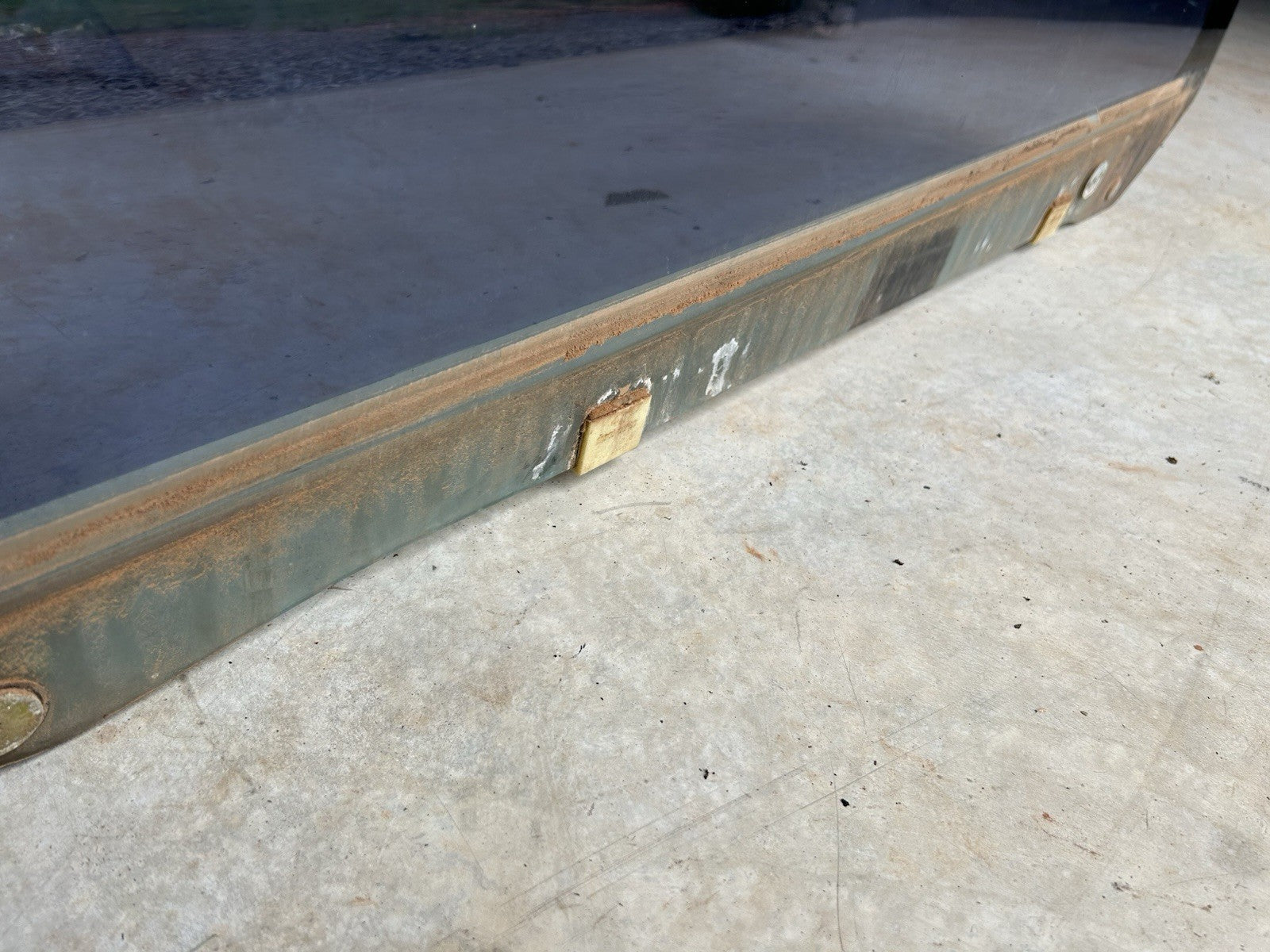 90-95 NISSAN Z32 300ZX COUPE 2+0 LEFT DRIVER DOOR GLASS WINDOW OEM