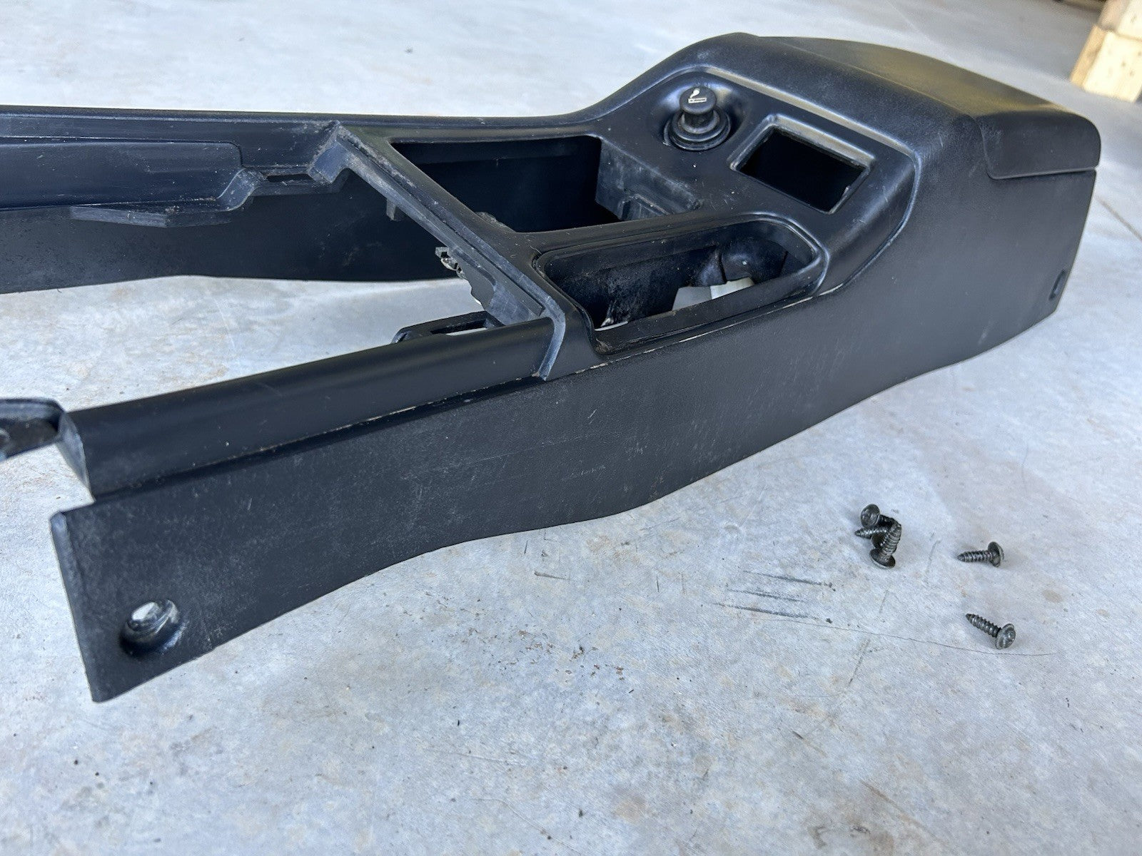 89-94 LHD S13 Nissan 240sx Black Interior Center Console S13 Charcoal OEM