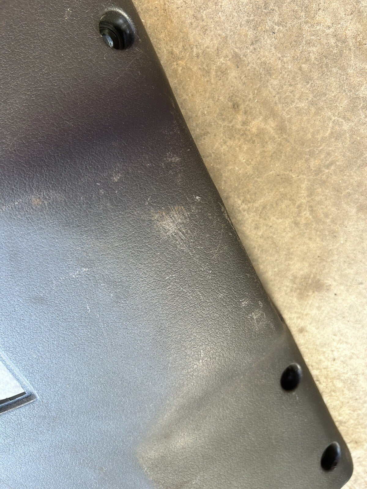 89-94 Nissan 240sx S13 Lower Dash Cover Knee Panel Black LHD OEM Used
