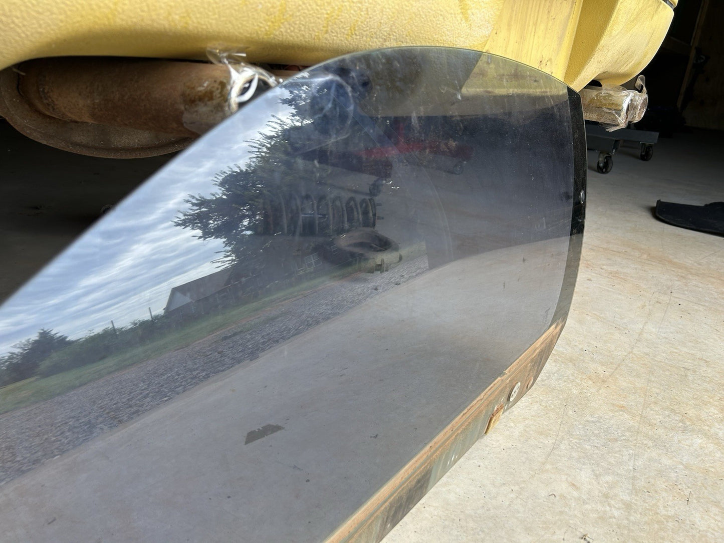 90-95 NISSAN Z32 300ZX COUPE 2+0 LEFT DRIVER DOOR GLASS WINDOW OEM