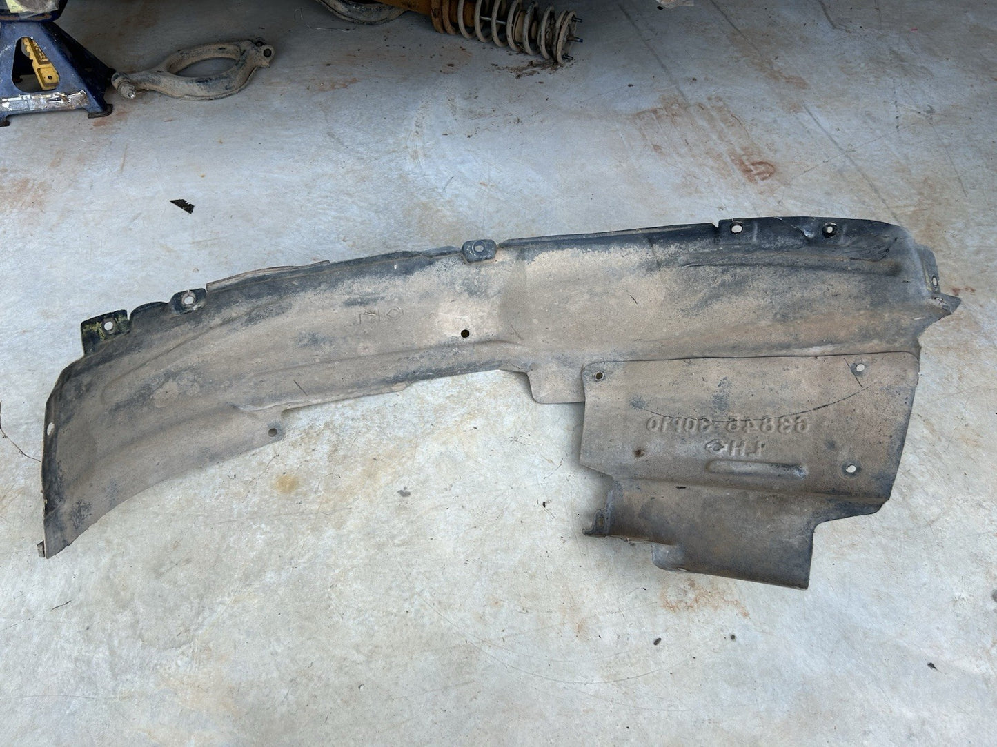 90-96 Nissan 300zx Z32 OEM Front LH Left Driver Side Fender Liner Guard