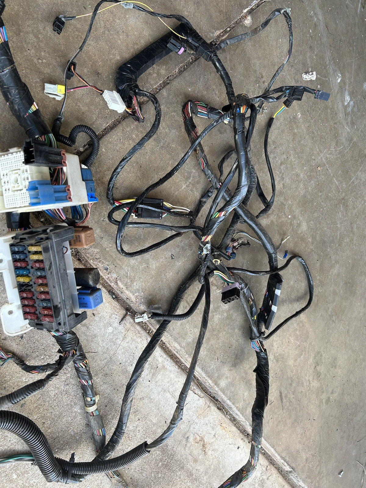 91-94 Nissan 240sx S13 VERT OEM Main Body Chassis Wiring Harness Convertible 