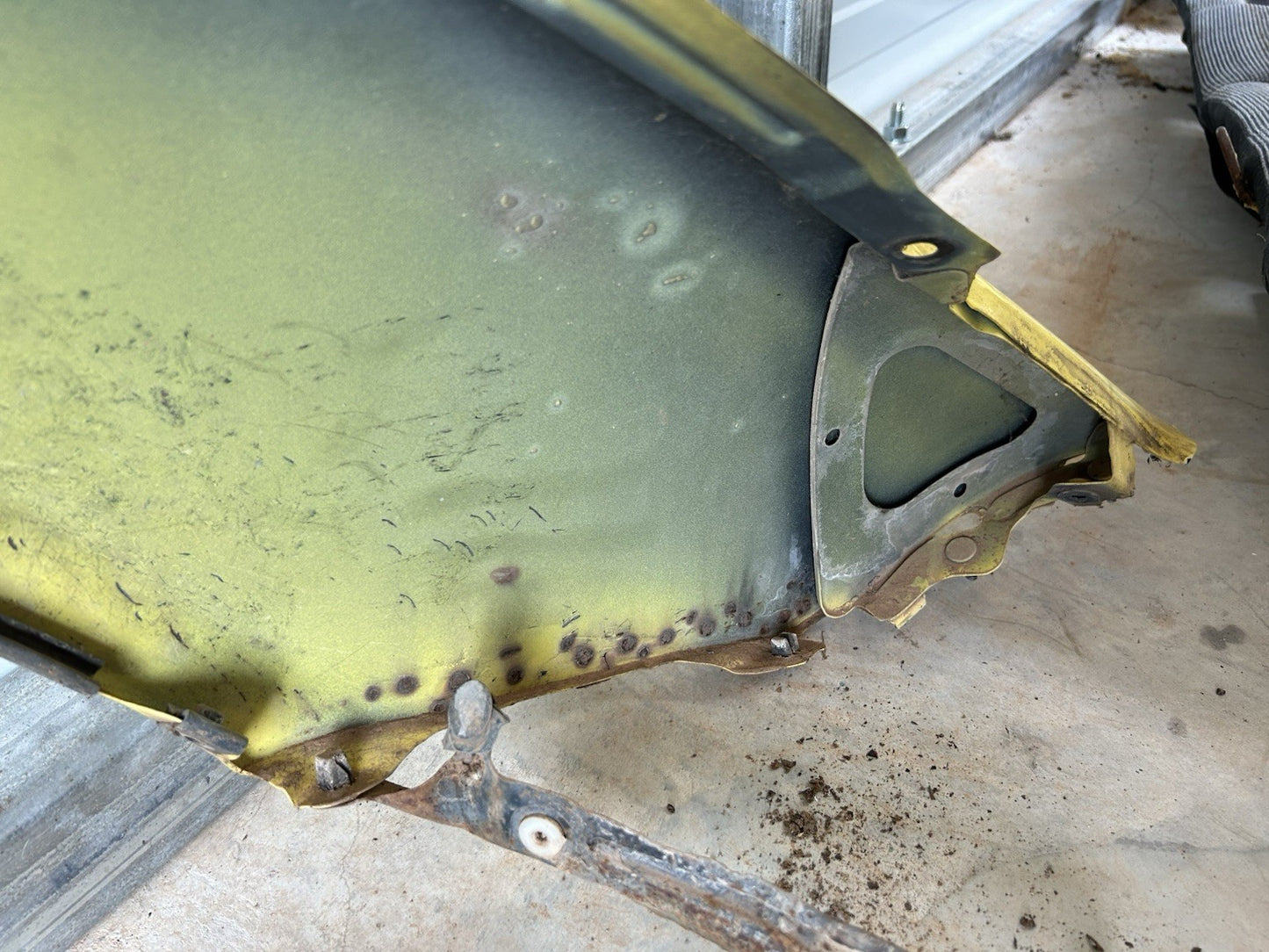 90-96 Nissan 300zx Z32 OEM LH Left Driver Side Front Fender Panel Yellow