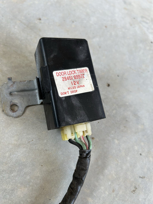 89-94 Nissan 240sx S13 OEM Door Lock Timer Module Unit 2845189972 - W/ Harness