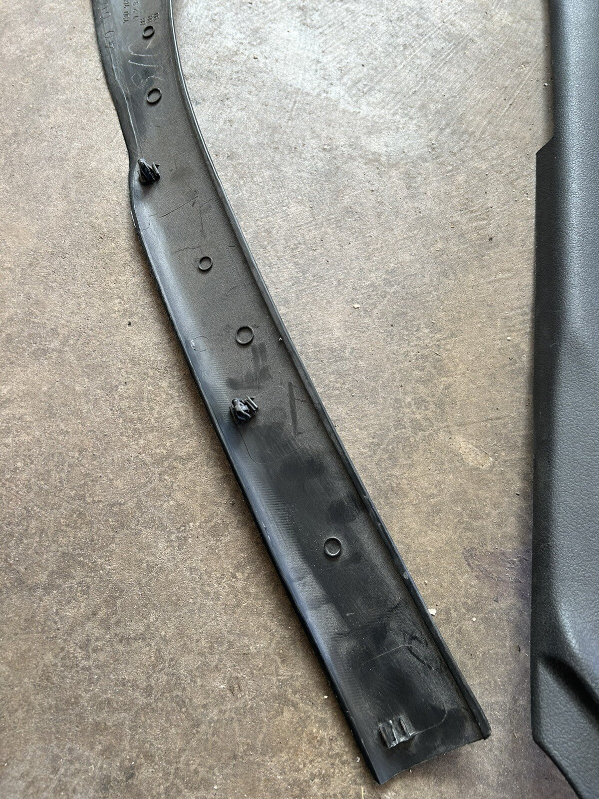 89-93 Nissan 240sx S13 OEM Black Interior RH & LH Passenger Side A Pillar Trims