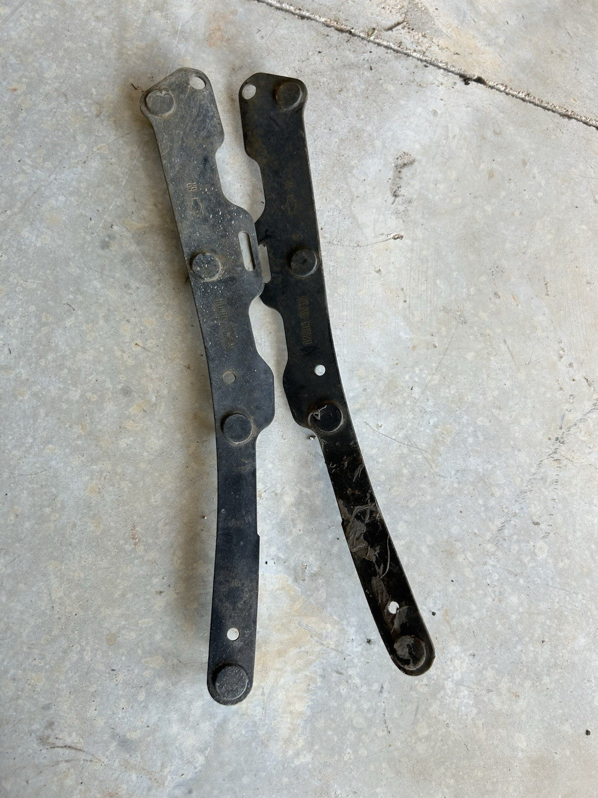 91-94 Nissan 240sx S13 Front DOHC Bumper Mount Bracket Retainer Set OEM LH RH