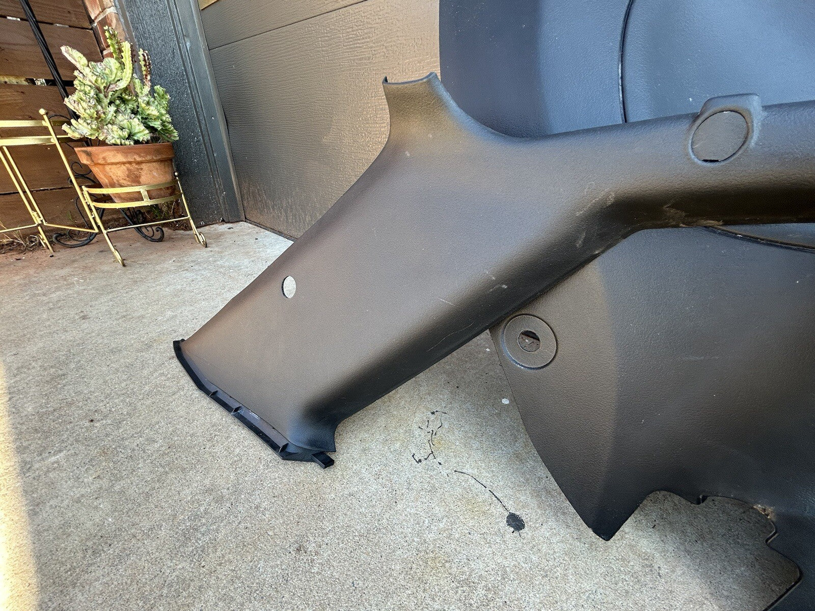89-93 Nissan 240sx COUPE Rear Seat Side Panels Interior Quarter Cover SET S13 