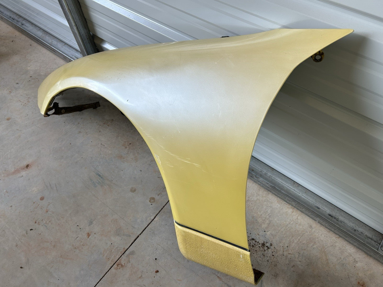 90-96 Nissan 300zx Z32 OEM LH Left Driver Side Front Fender Panel Yellow