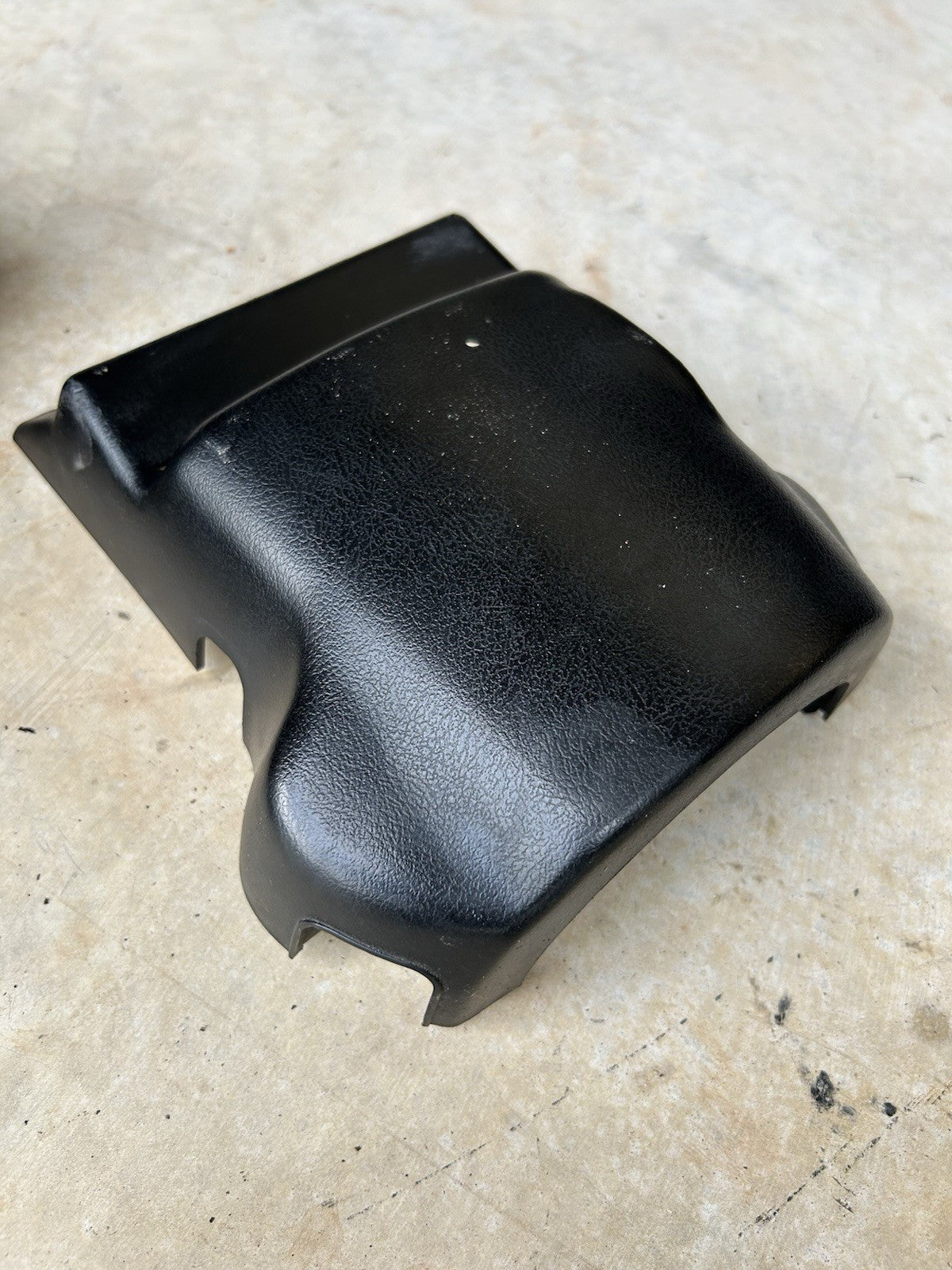 89-94 Nissan 240sx S13 Steering Column Cover Clamshell Black OEM