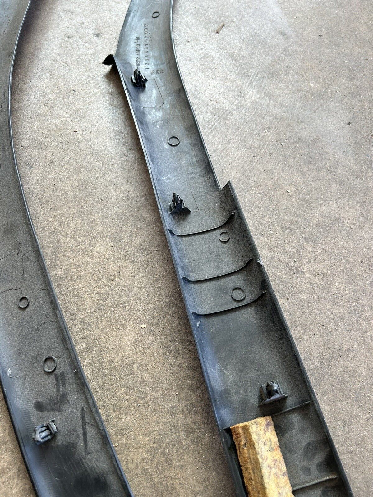 89-93 Nissan 240sx S13 OEM Black Interior RH & LH Passenger Side A Pillar Trims