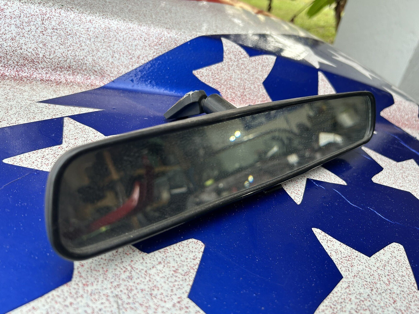 1992-1994 Nissan 240sx Convertible OEM Interior Rear View Mirror RARE NON LIGHTS