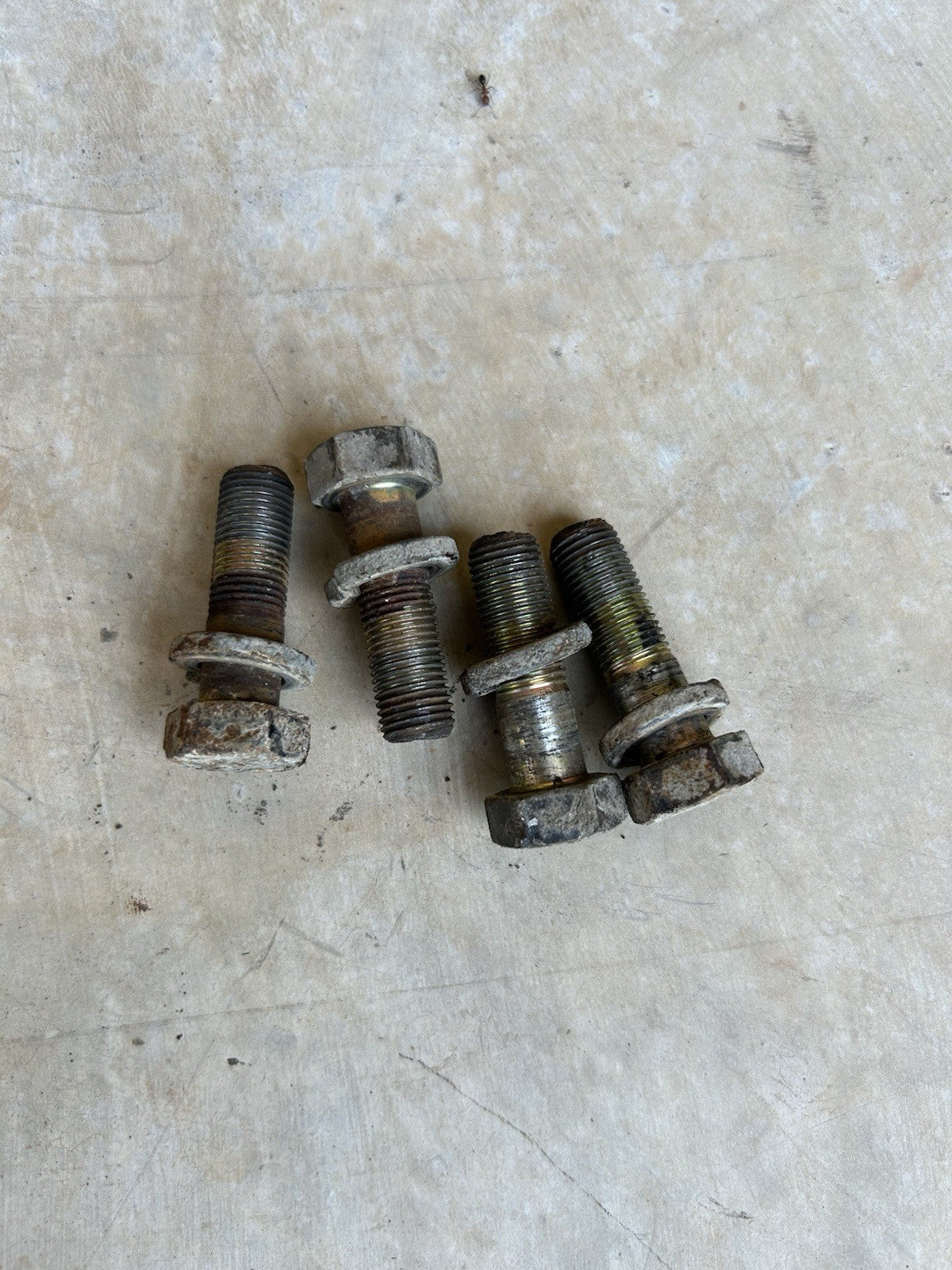 1989-1994 Nissan 240SX S13 OEM Front Brake Caliper Hardware Bolts Bracket Bolts
