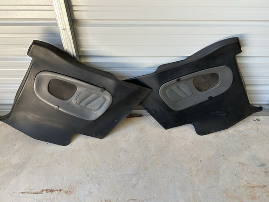 92-94 Nissan 240sx S13 Convertible OEM Interior Rear Quarter Panel Trim PAIR L/R
