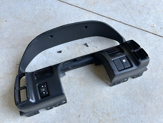 1989-1994 Nissan 240sx S13 OEM Instrument Gauge Cluster Dash Trim Bezel Surround