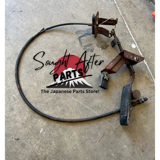 91 92 93 94 Nissan 240sx S13 KA24DE DOHC Throttle Cable - OEM - W Pedal