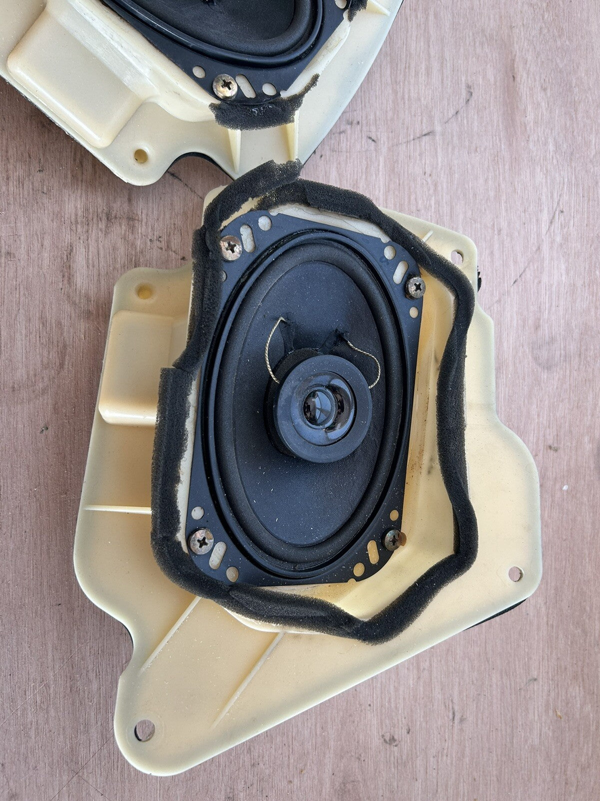 89-94 Nissan 240sx LH & RH Side Door Speaker Pod S13 Mount Bracket SET