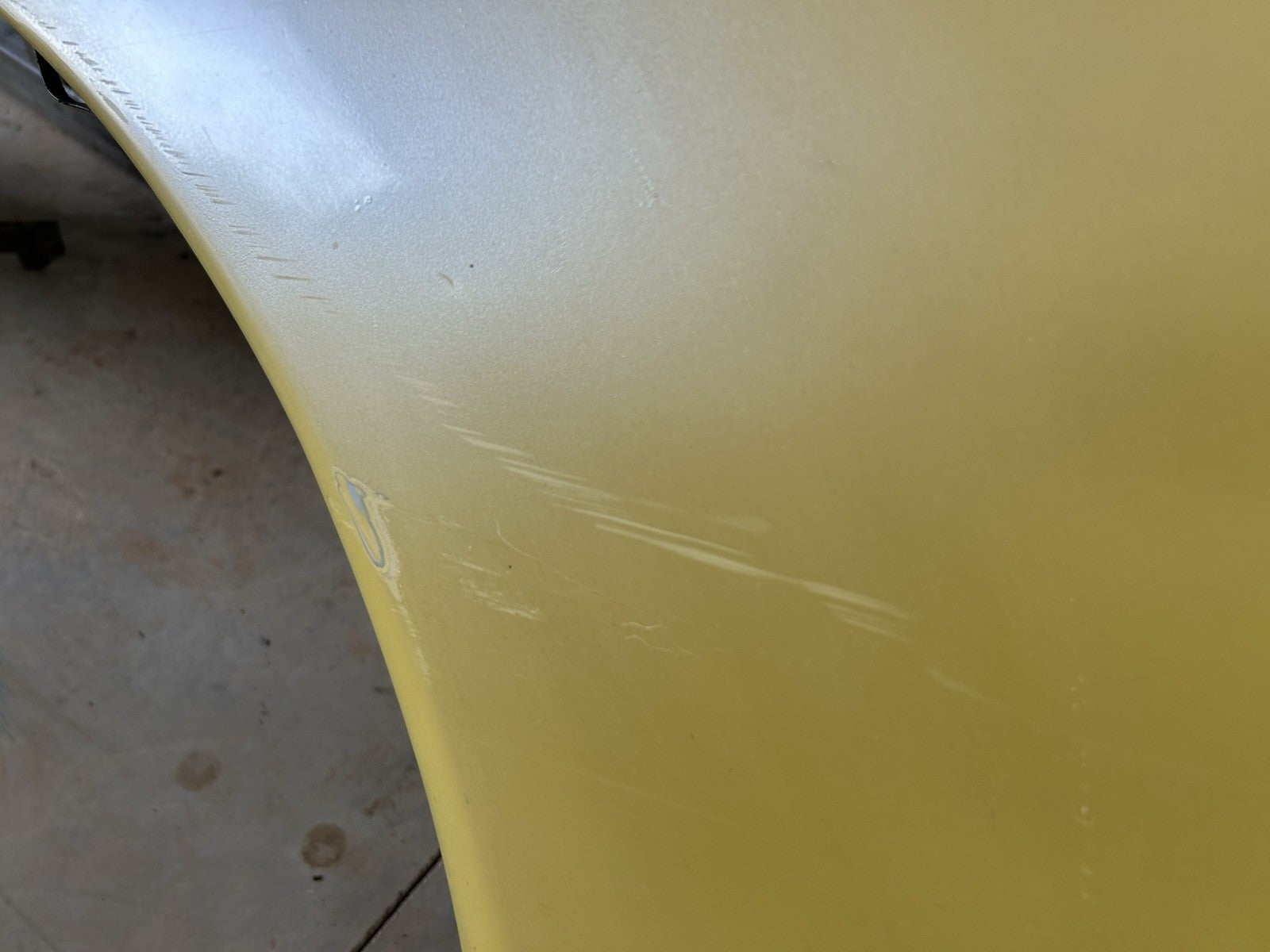 90-96 Nissan 300zx Z32 OEM LH Left Driver Side Front Fender Panel Yellow