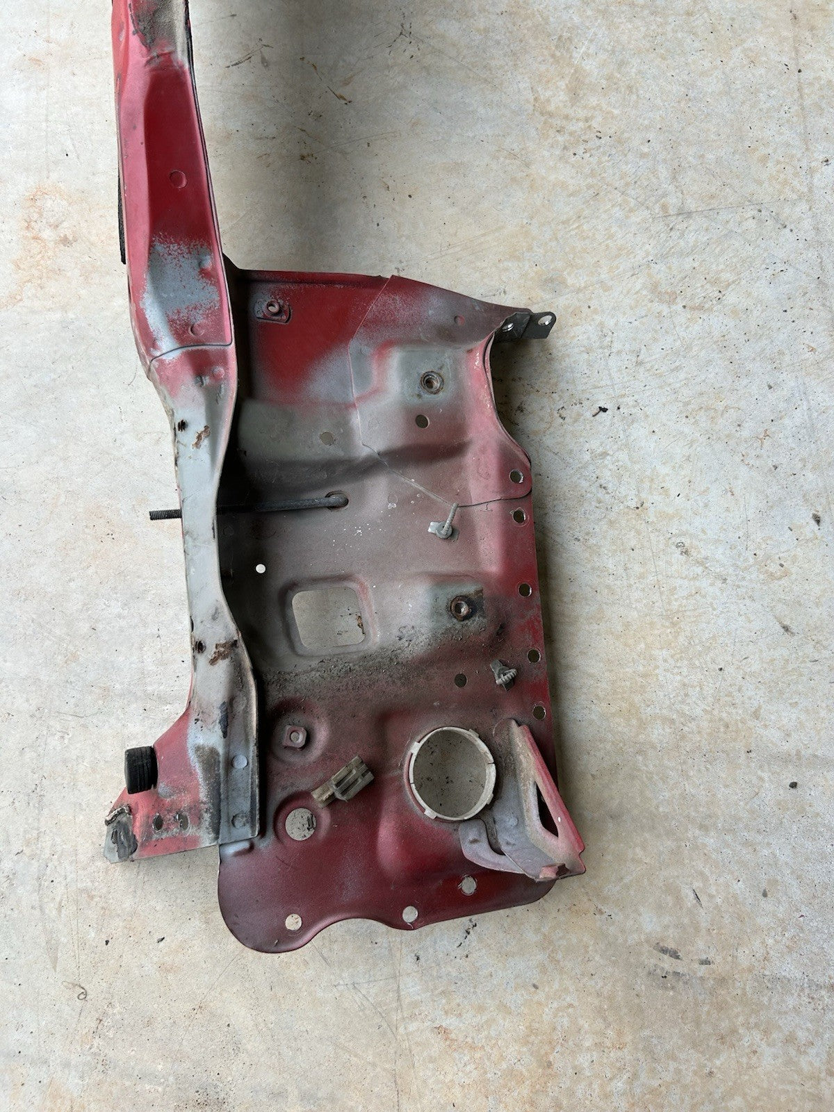1989-1994 Nissan 240SX S13 OEM Front Radiator Support Metal Cut Replace Core 