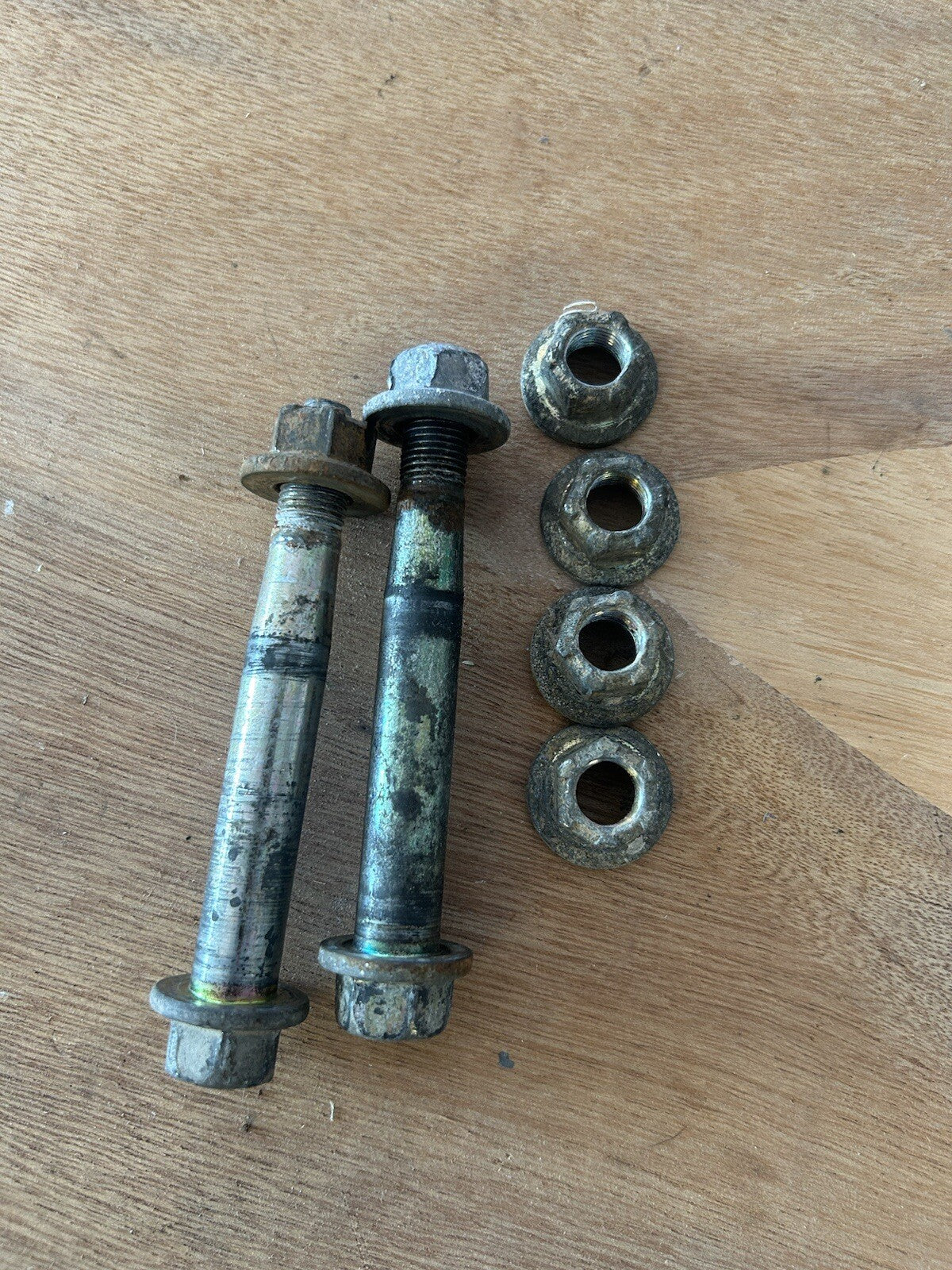 89-98 Nissan S14 S13 240sx Front Tension Rod Hardware Nut & Bolt SET LH & RH