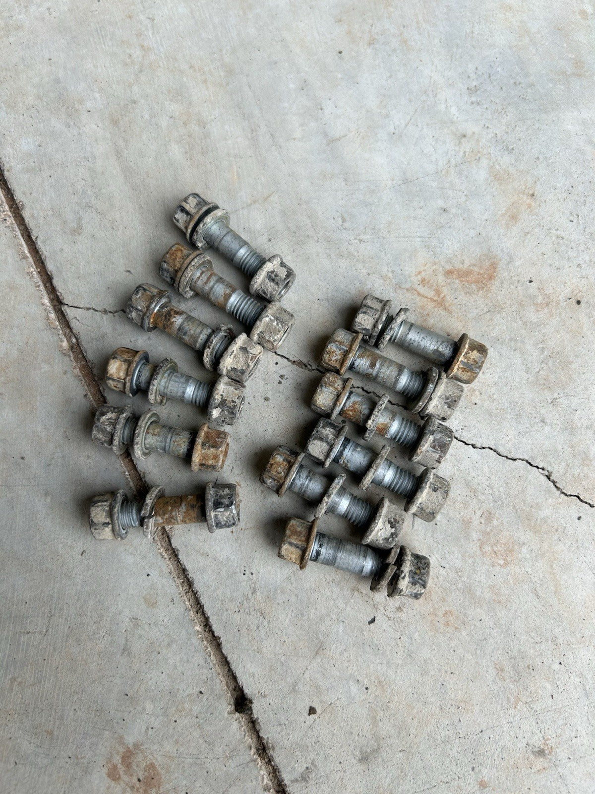 89-98 Nissan S13 S14 240sx Silvia Rear Axle To Differential Hardware Nuts/Bolts