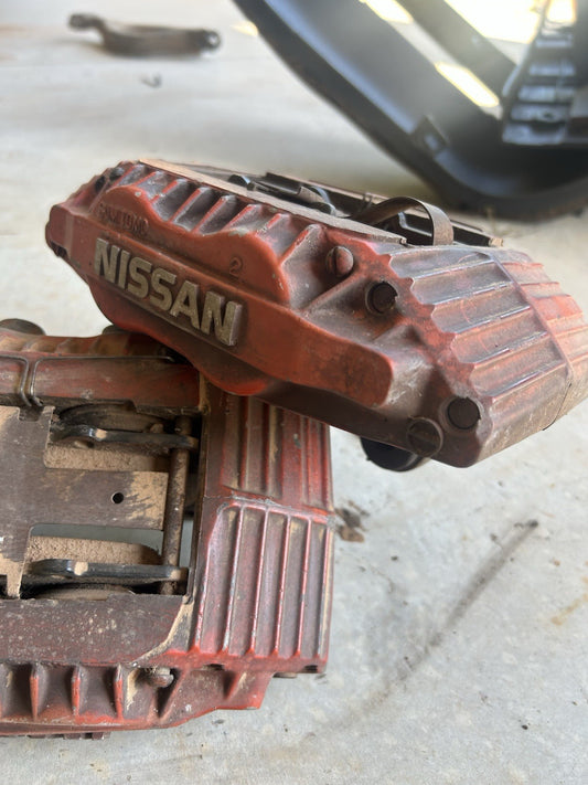 90-96 Nissan 300zx Z32 26mm Front Brake Aluminum Caliper Set OEM Calipers