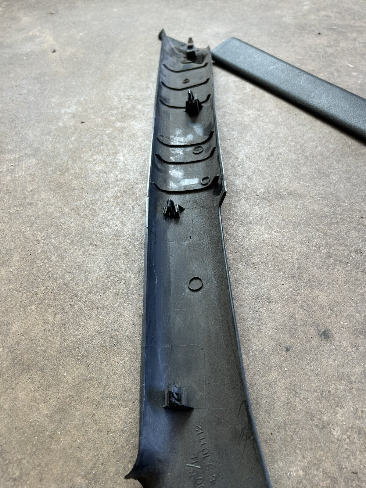 89-93 Nissan 240sx S13 OEM Black Interior RH & LH Passenger Side A Pillar Trims
