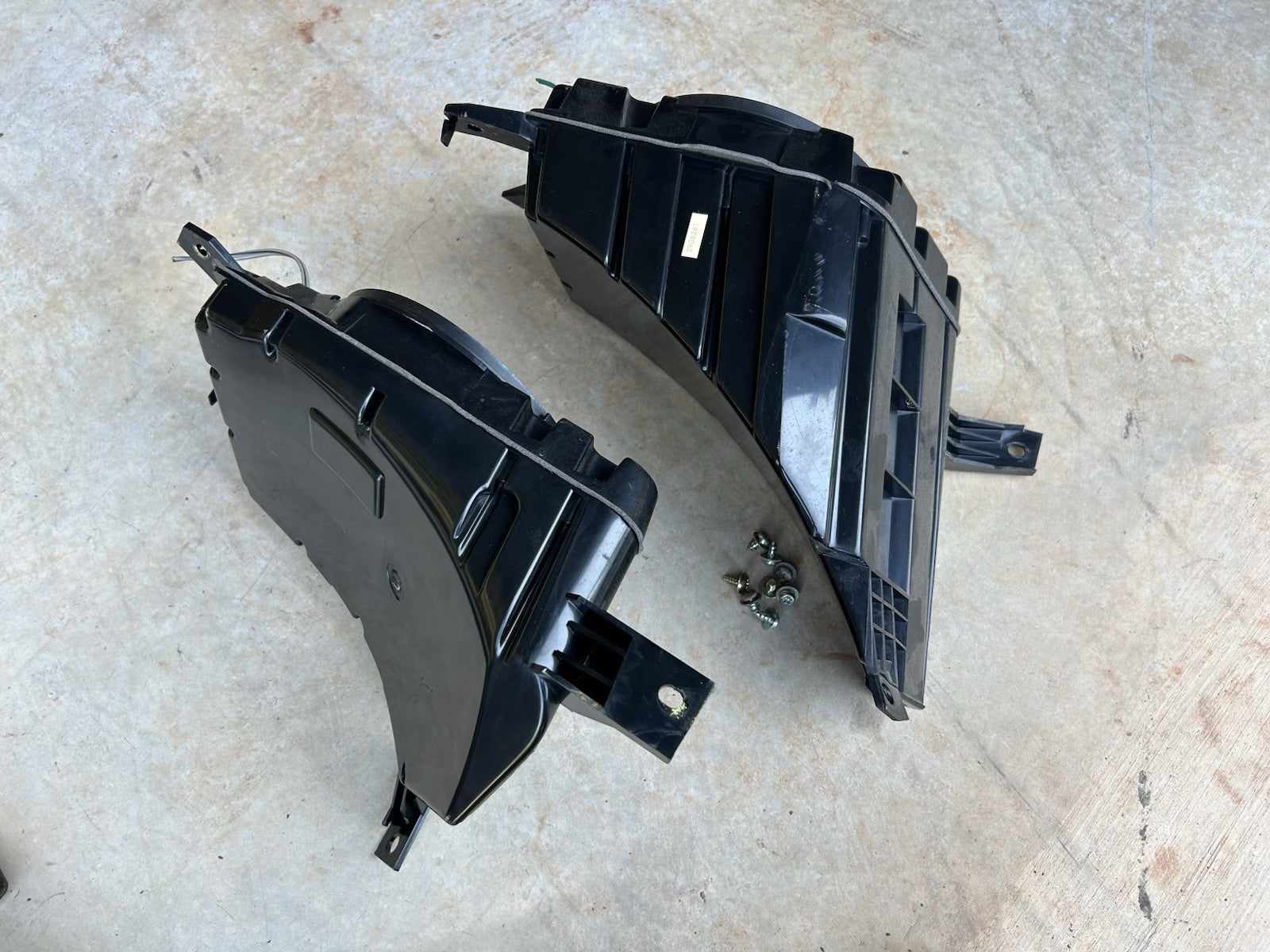 90-96 Nissan 300zx Z32 2+0 OEM  Rear Bose Speaker Housing Boxes PAIR L/R - RARE