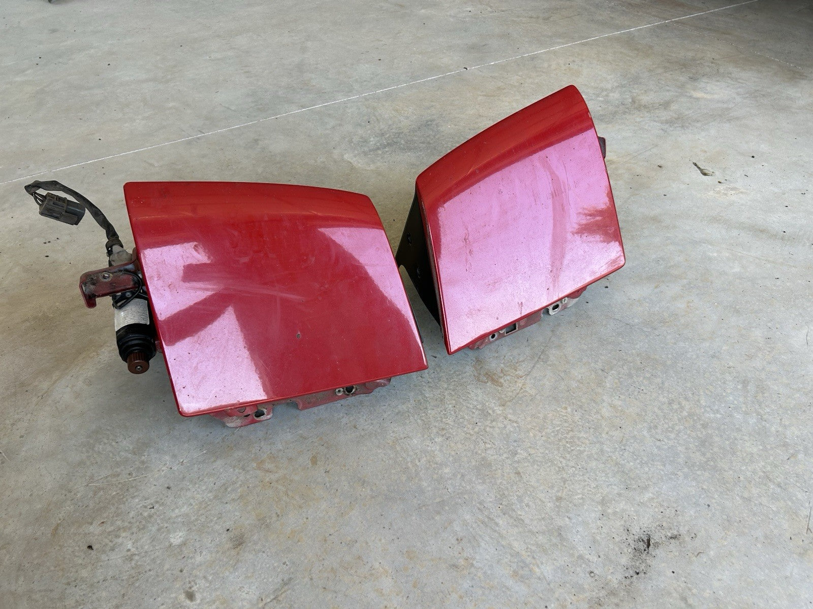 89-94 Nissan 240sx Right & Left Side Pop Up Headlight & Motor S13 SET OEM